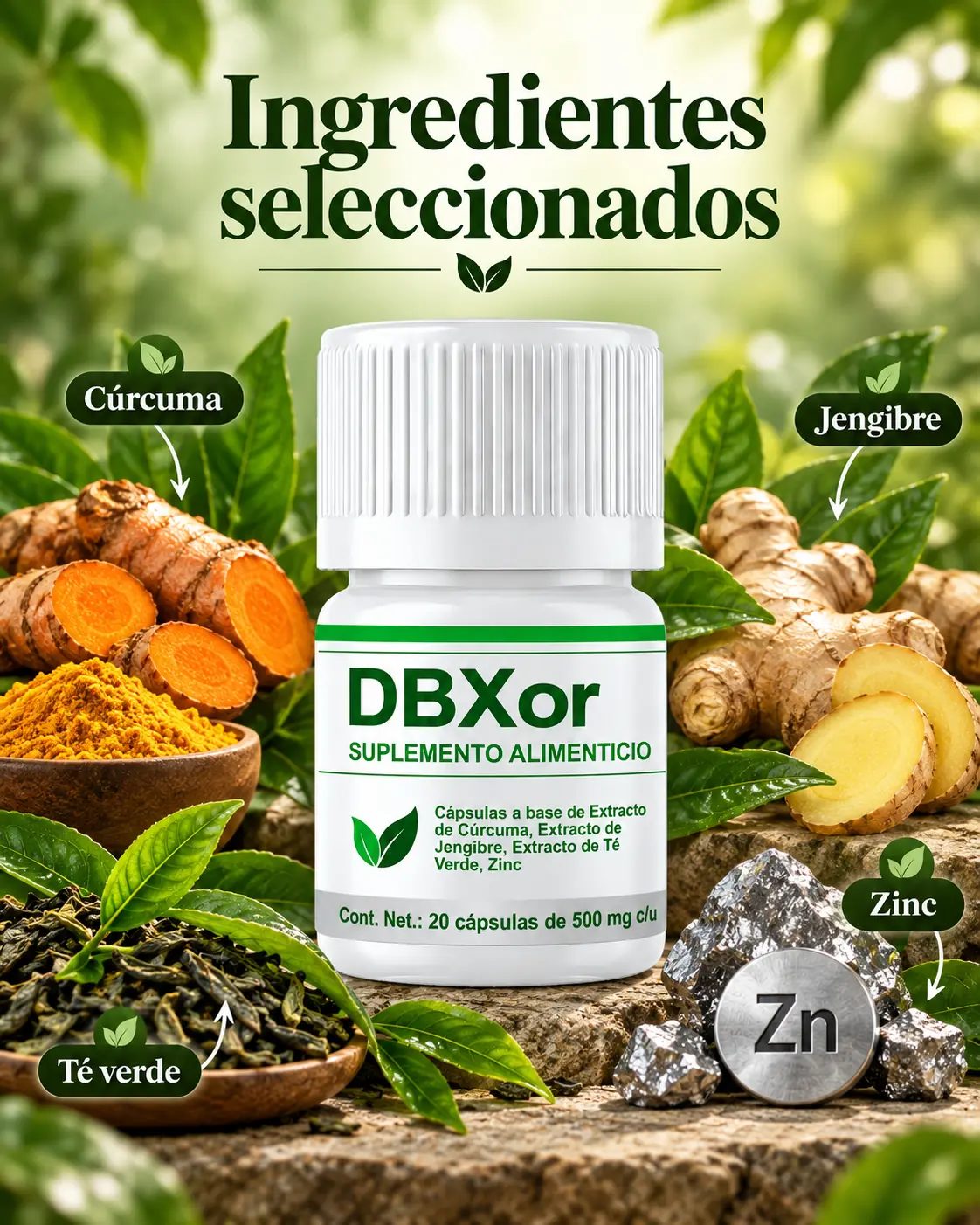 Vista de las cápsulas DBXor 3
