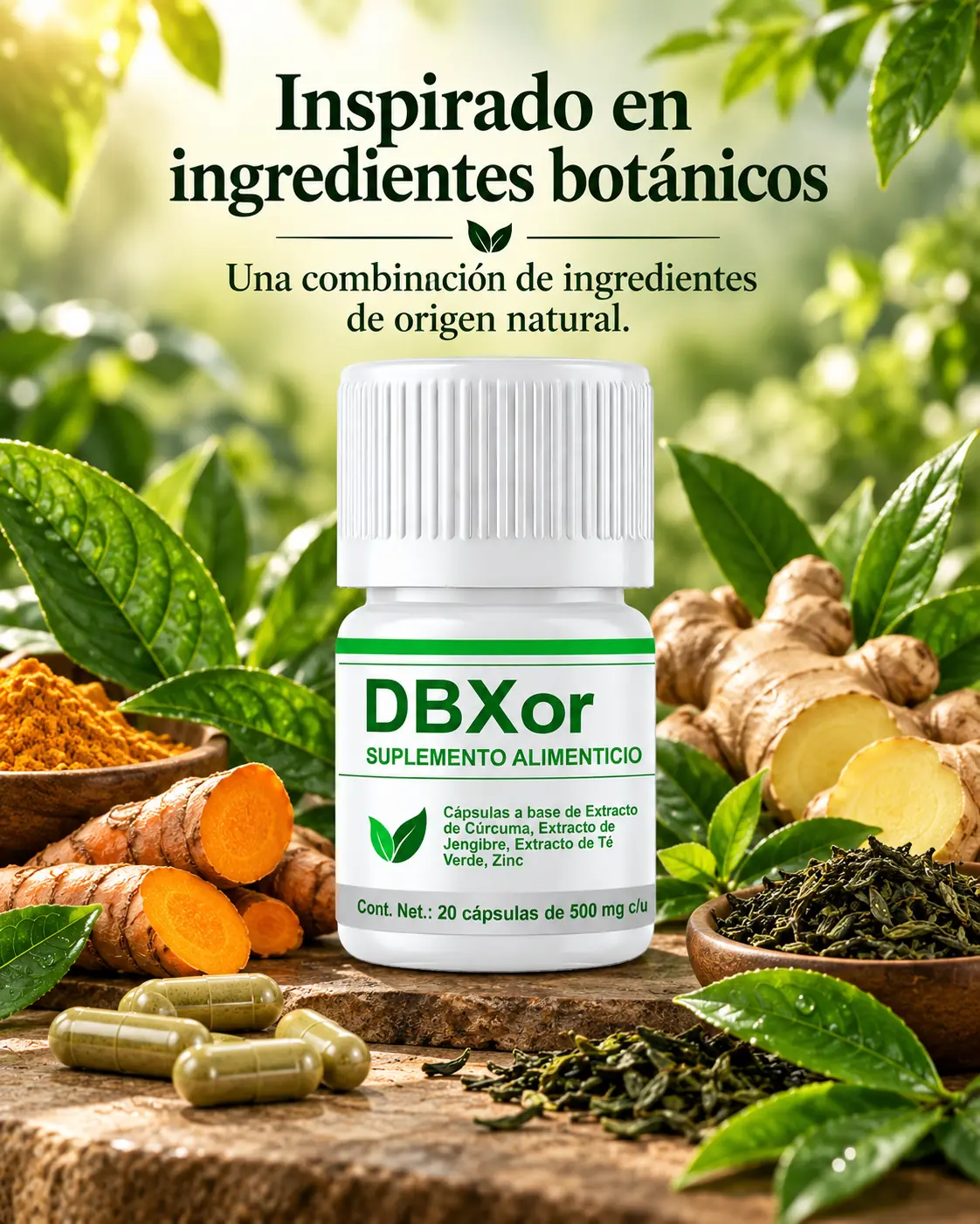 Vista de las cápsulas DBXor 5